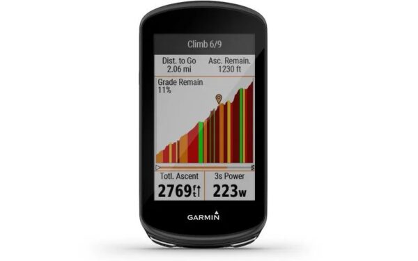 Garmin Jordan spec card (Edge 1030 plus climbpro)