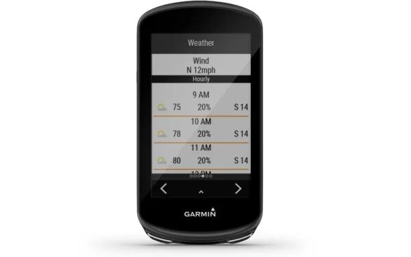 Garmin Jordan spec card (Edge 1030 plus connect iq)