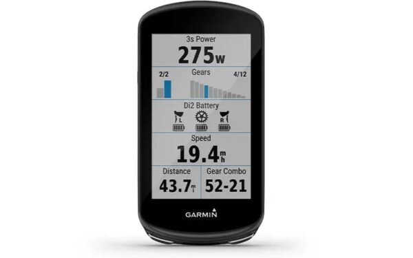 Garmin Jordan spec card (Edge 1030 plus di2)