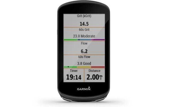 Garmin Jordan spec card (Edge 1030 plus grit flow)