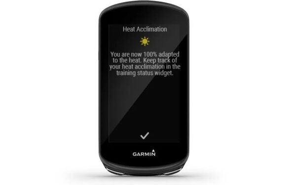 Garmin Jordan spec card (Edge 1030 plus heat altitude)