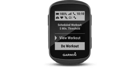 Garmin Jordan spec card (Edge 130 mtb advanced workouts)