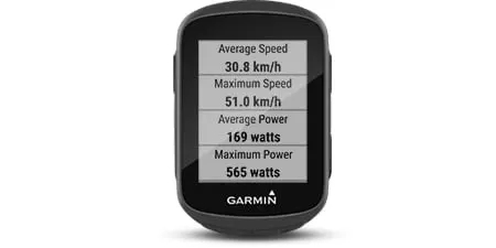 Garmin Jordan spec card (Edge 130 mtb sync connect)