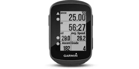 Garmin Jordan spec card (Edge 130 mtb varia)