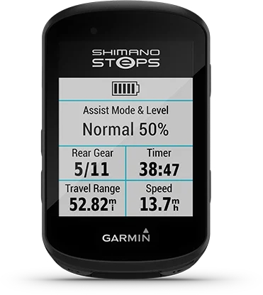 Garmin Jordan spec card (Edge 530 shimano)