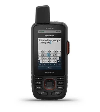 Garmin Jordan spec card (gpsmap 66i iridium)