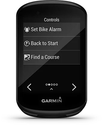 Garmin Jordan spec card (Edge 830 back to start)