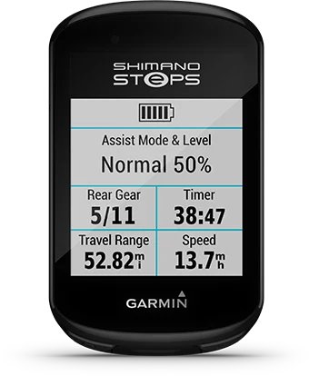 Garmin Jordan spec card (Edge 830 shimano)