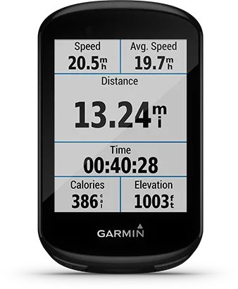 Garmin Jordan spec card (Edge 830 sync connect)