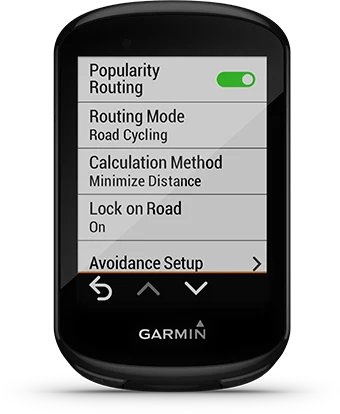 Garmin Jordan spec card (Edge 830 trendline)