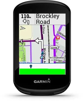 Garmin Jordan spec card (Edge 830 turn by turn)