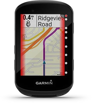 Garmin Jordan spec card (Edge 830 varia)