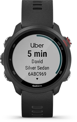 Garmin Jordan spec card (Forerunner 245 connect iq)