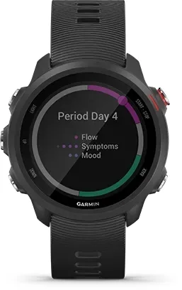 Garmin Jordan spec card (Forerunner 245 womens health)
