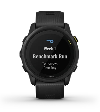 Garmin Jordan spec card (Forerunner 745 garmin coach)