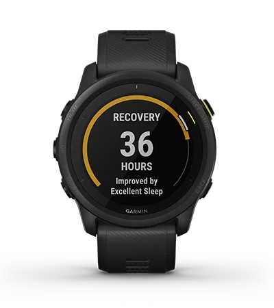 Garmin Jordan spec card (Forerunner 745 recovery time)