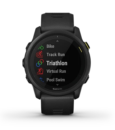 Garmin Jordan spec card (Forerunner 745 sports apps)