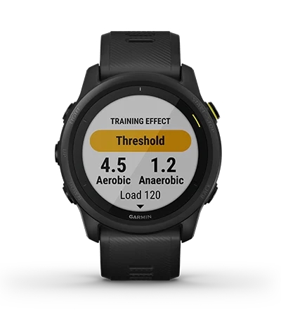 Garmin Jordan spec card (Forerunner 745 training effect)