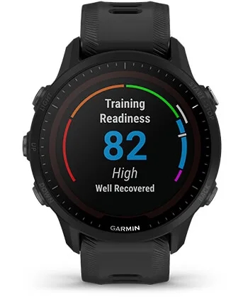 Garmin Jordan spec card (Forerunner 955 solar training readiness)