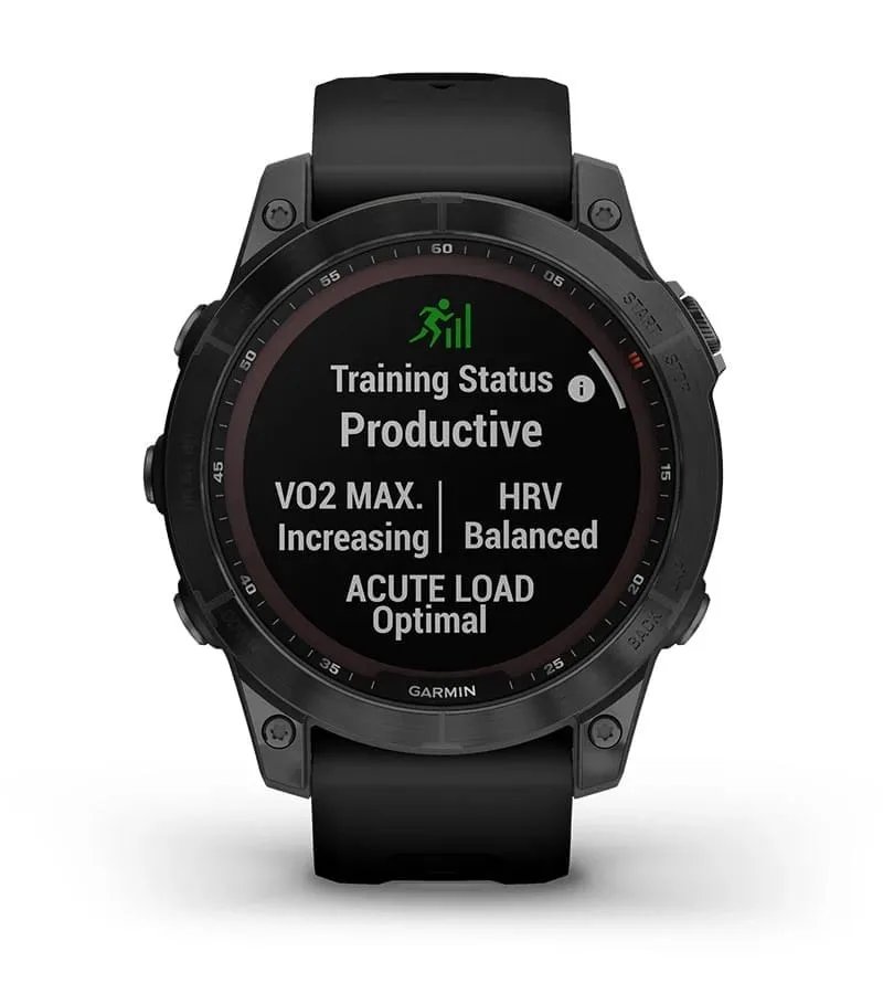 Garmin Jordan spec card (Fenix 7 sapphire solar training status)