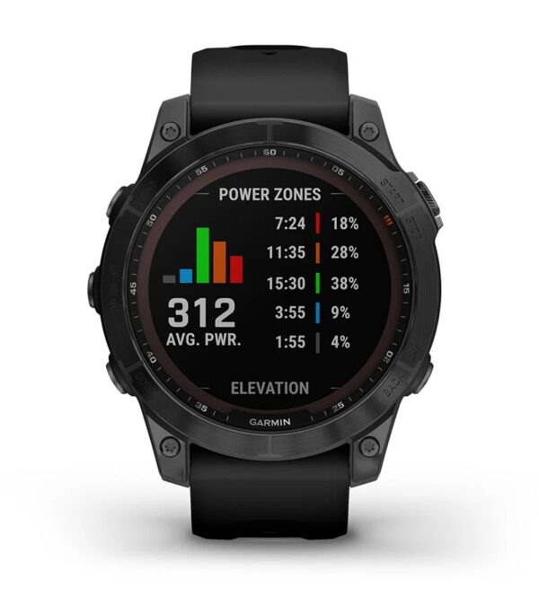 Garmin Jordan spec card (Fenix 7 sapphire solar wrist based running power)