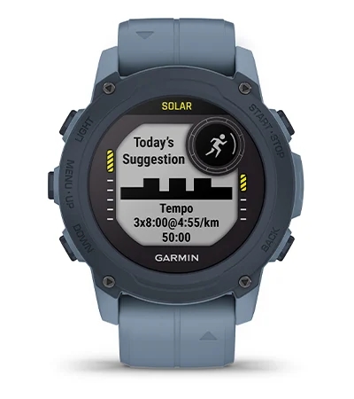 Garmin Jordan spec card (Descent G1 solar daily suggested)