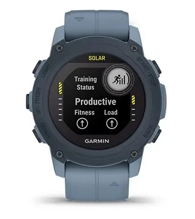 Garmin Jordan spec card (Descent G1 solar training status)