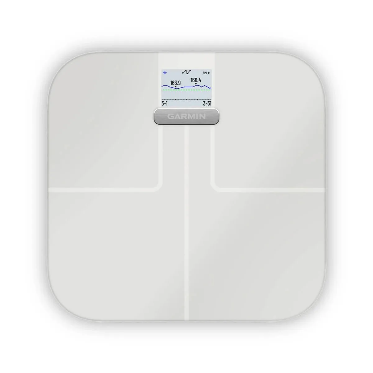 Index S2 Smart Scale White (4) garmin jordan Index S2 Smart Scale White