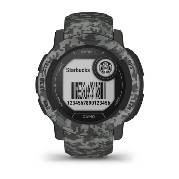【美品】GARMIN INSTINCT 2 CAMO GPSウォッチ Instinct 2 - Camo Edition - Hybrid Rugged GPS Wristwatch