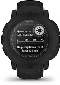 Garmin Jordan spec card (Instinct 2 Solar Tactical connect iq)