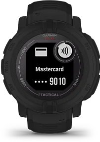 Garmin Jordan spec card (Instinct 2 Solar Tactical garmin pay)