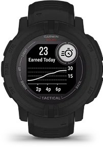 Garmin Jordan spec card (Instinct 2 Solar Tactical intensity minutes)