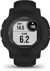 Garmin Jordan spec card (Instinct 2 Solar Tactical mtb dynamics)