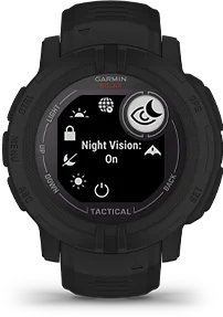 Garmin Jordan spec card (Instinct 2 Solar Tactical night vision)