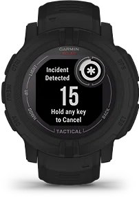 Garmin Jordan spec card (Instinct 2 Solar Tactical safety tracking)