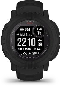 Garmin Jordan spec card (Instinct 2 Solar Tactical sync connect)