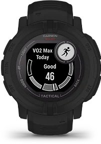 Garmin Jordan spec card (Instinct 2 Solar Tactical vo2)