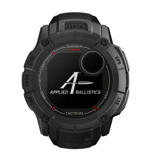 Garmin Jordan spec card (Instinct 2X solar tactical ballistics)