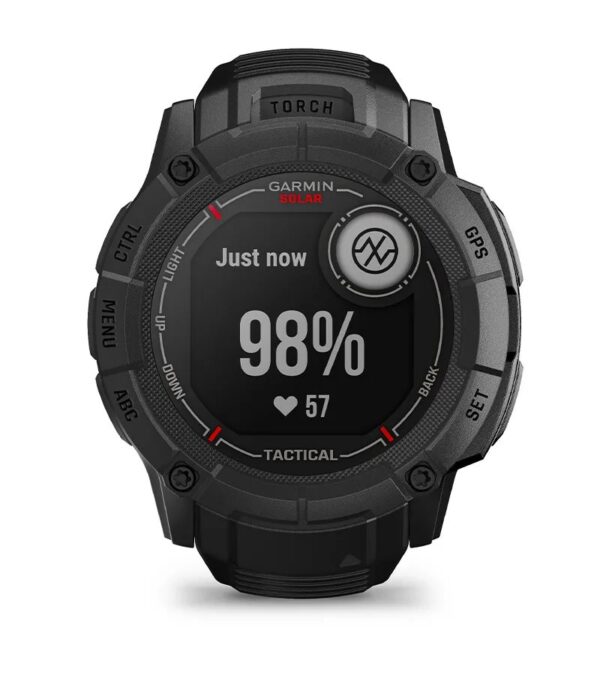 Garmin Jordan spec card (Instinct 2X solar tactical pulse ox)