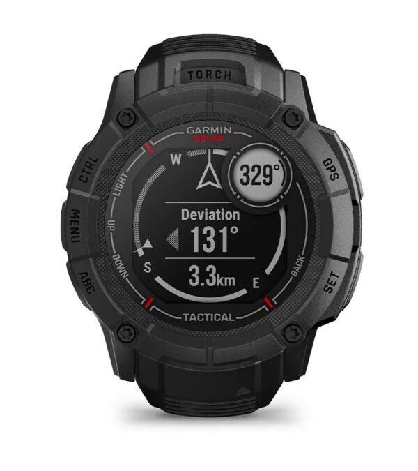 Garmin Jordan spec card (Instinct 2X solar tactical reference point)