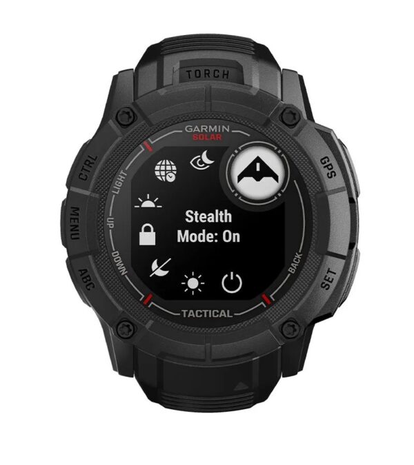 Garmin Jordan spec card (Instinct 2X solar tactical stealth)