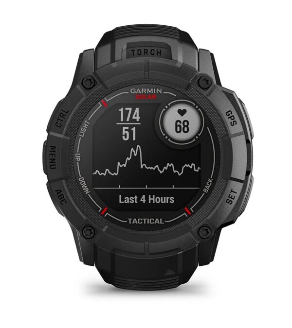 Garmin Jordan spec card (Instinct 2X solar tactical wrist based HR)