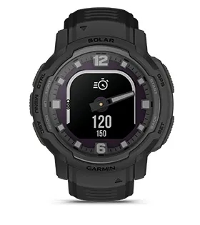 Garmin Jordan spec card (Instinct Crossover solar tactical intensity mins)