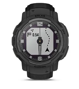 Garmin Jordan spec card (Instinct Crossover solar tactical tracback)