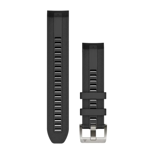 garmin jordan MARQ 22mm Black Silicone Band