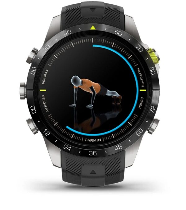 Garmin Jordan spec card (Marq athlete Gen2 animated workouts)