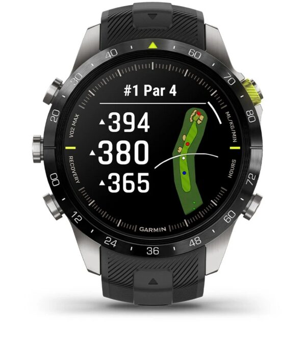 Garmin Jordan spec card (Marq athlete Gen2 golf courses)