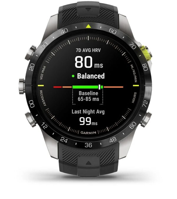 Garmin Jordan spec card (Marq athlete Gen2 hrv status)