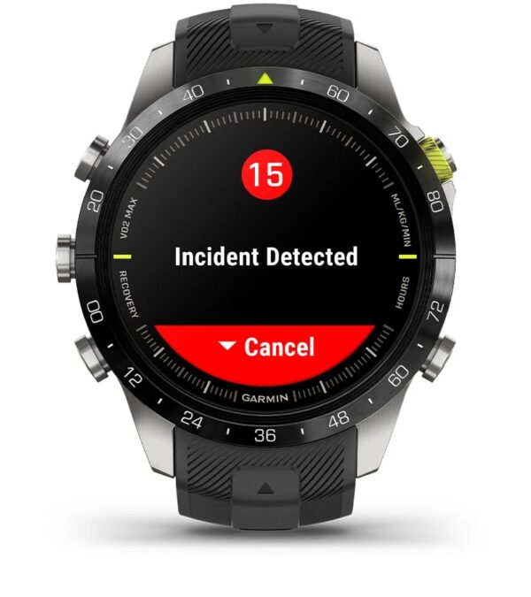 Garmin Jordan spec card (Marq athlete Gen2 safety tracking)