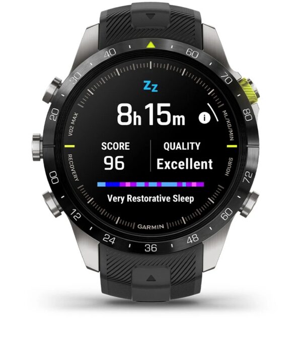 Garmin Jordan spec card (Marq athlete Gen2 sleep score)